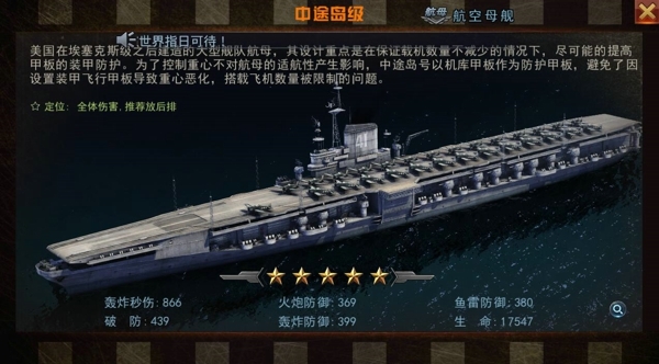 《舰指太平洋》三大重点战舰类型介绍