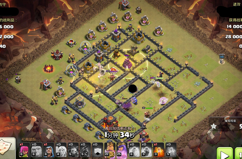 部落冲突手游9本双胖猪流打法 平初10收割三星 部落冲突手游9本双胖猪流打法 平初10收割三星