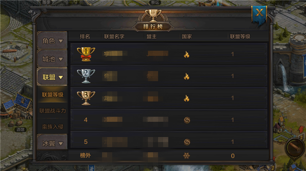 《我的王朝》手游排行榜系统全解析 做最强领主