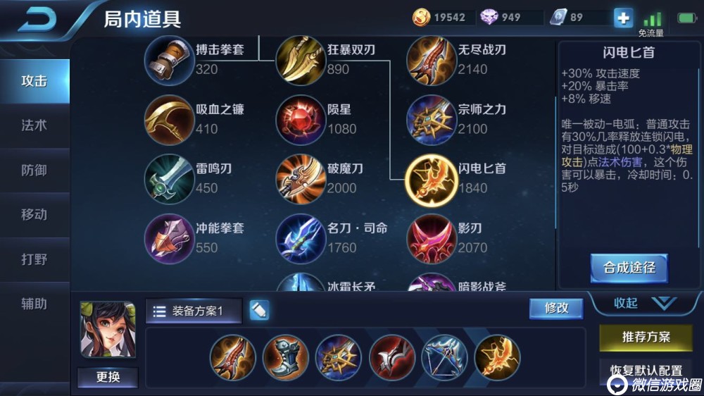 王者荣耀孙尚香怎么出装？双国服最强孙尚香打法攻略