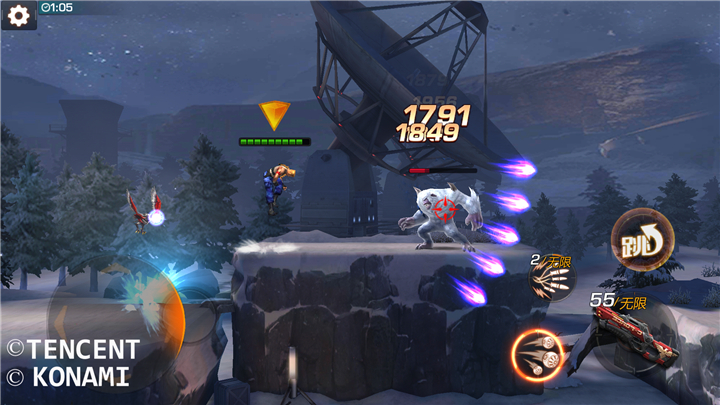 《魂斗罗：归来》如何通关加鲁加雪山突围？出战英雄与枪械选择