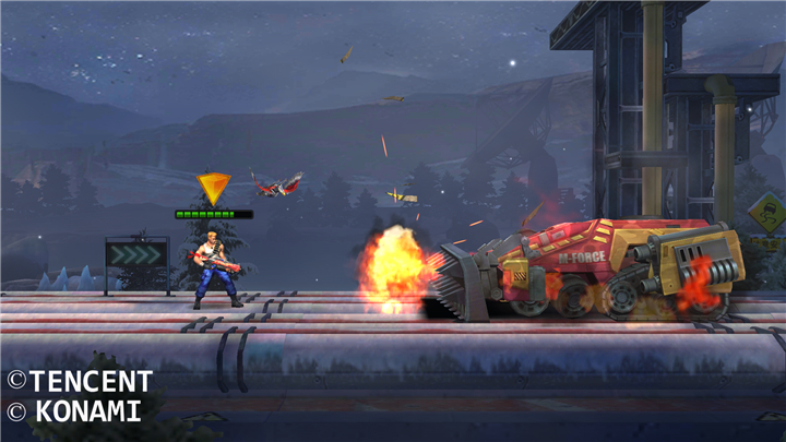 《魂斗罗：归来》如何通关加鲁加雪山突围？出战英雄与枪械选择