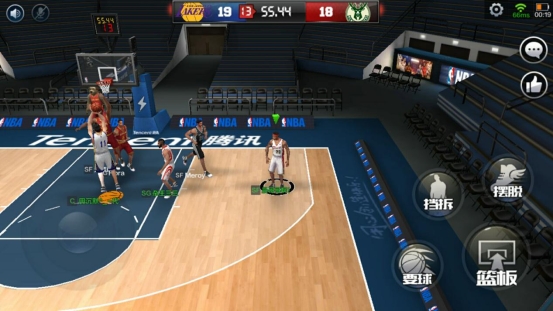 最强NBA手游中锋实战玩法 中锋卡位技巧