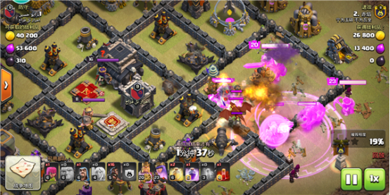 部落冲突九本方格阵怎么破？双胖野猪流三星打法详解