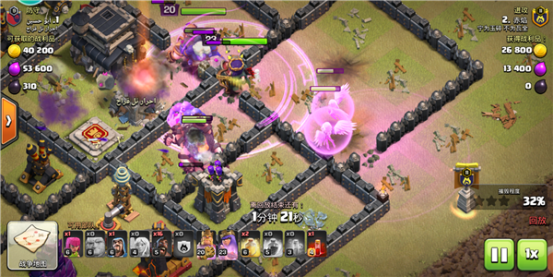 部落冲突九本方格阵怎么破？双胖野猪流三星打法详解