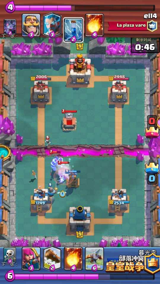 皇室战争自闭卡组推荐 连弩电磁流轻费偷血