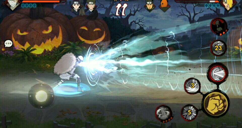 火影忍者手游C级忍者托斯砧如何打出连招暴击敌人？