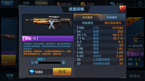 全民突击突击枪激能-X厉害吗？激能-X介绍