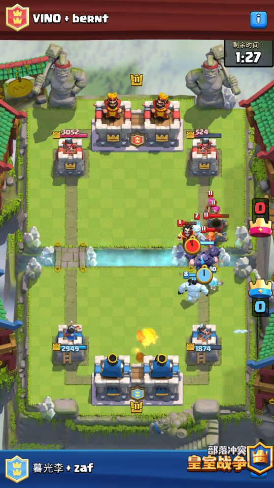 皇室战争2v2使用什么卡组好？超级速猪流快攻反击