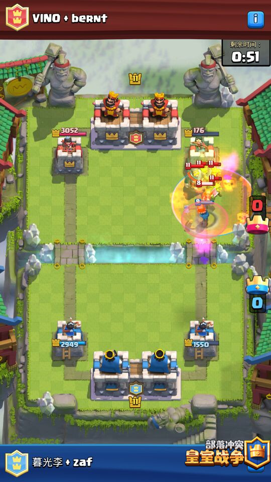 皇室战争2v2使用什么卡组好？超级速猪流快攻反击