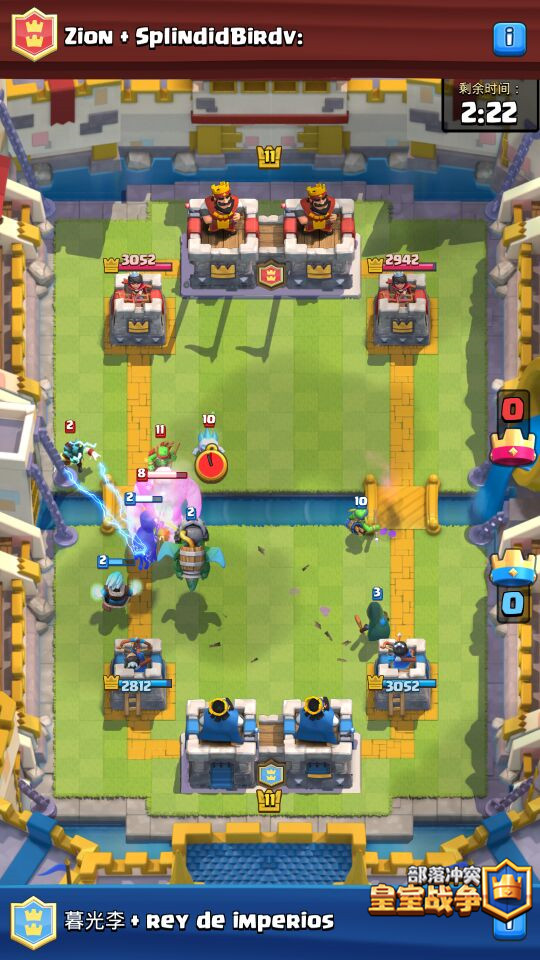 皇室战争攻辅兼备2V2卡组推荐 镜像巫刺骑士流助你取胜