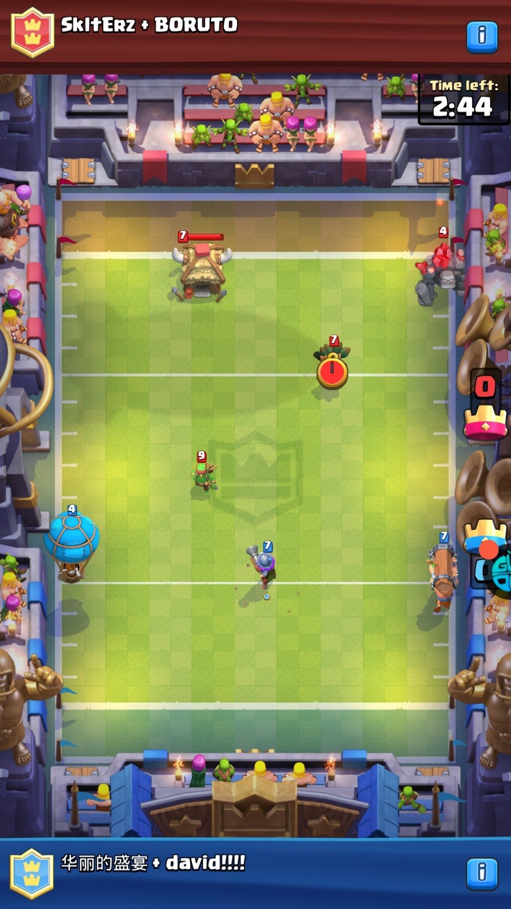 皇室战争2V2达阵模式如何取胜获得终极奖励？2V2达阵选卡攻略