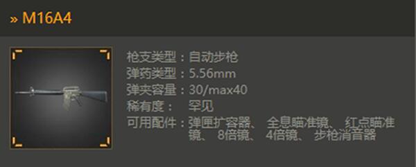 光荣使命手游M16A4步枪好用吗？M16A4快速上手攻略