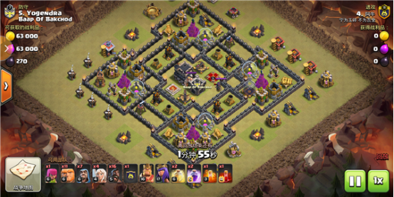 部落冲突九本四方阵怎么破解？双胖野猪流实战打法