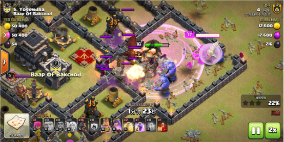 部落冲突九本四方阵怎么破解？双胖野猪流实战打法