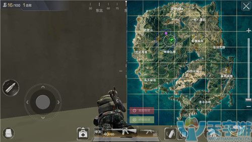 光荣使命手游单排卡禁令圈边缘有什么好处？