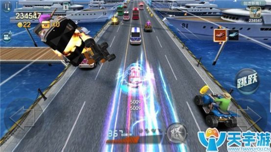 天天飞车接力赛道怎么跑？接力赛道玩法攻略