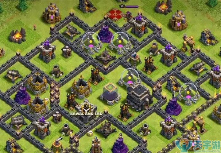 部落冲突九本武神流打法 暴力平推拿下三星 部落冲突九本武神流打法 暴力平推拿下三星