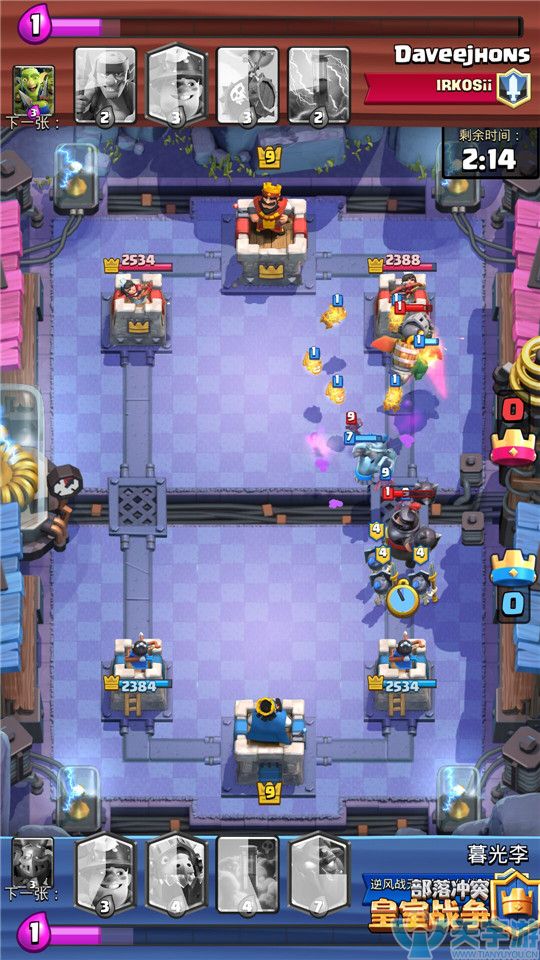 皇室战争熔岩猎犬卡组推荐：狗矿暗巫流卡组玩法解析