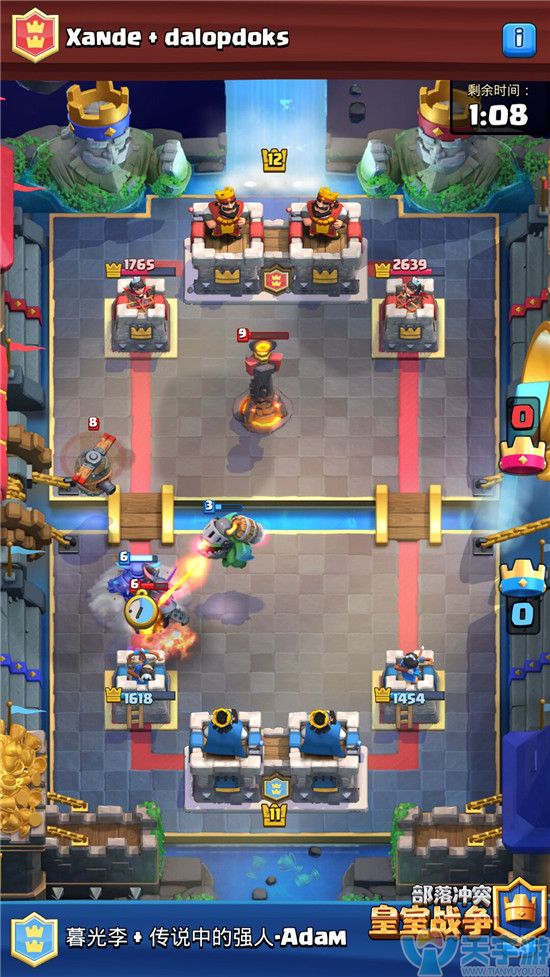 皇室战争2V2卡组推荐：皮卡毒屋矿流卡组玩法解析