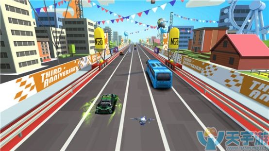 天天飞车大奖赛氮气达人得高分技巧