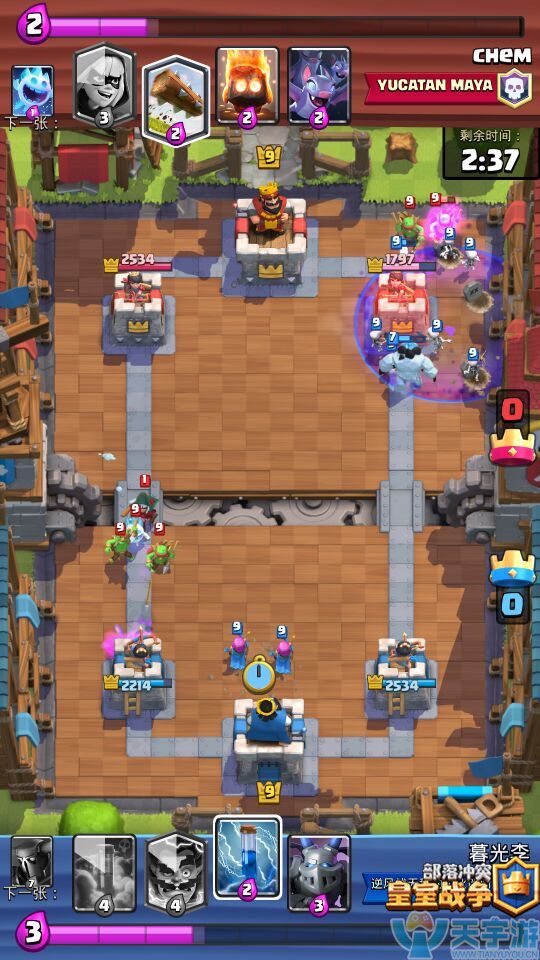 皇室战争卡组搭配如何正确选择骷髅召唤和骷髅气球？