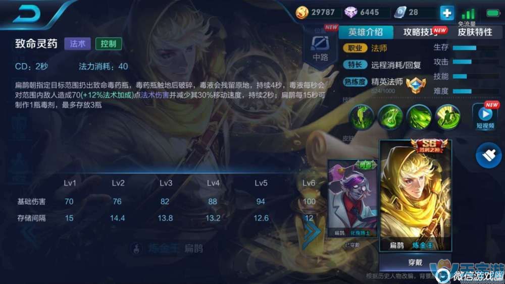 王者荣耀扁鹊怎么打？最毒砒霜扁鹊出装打法解析