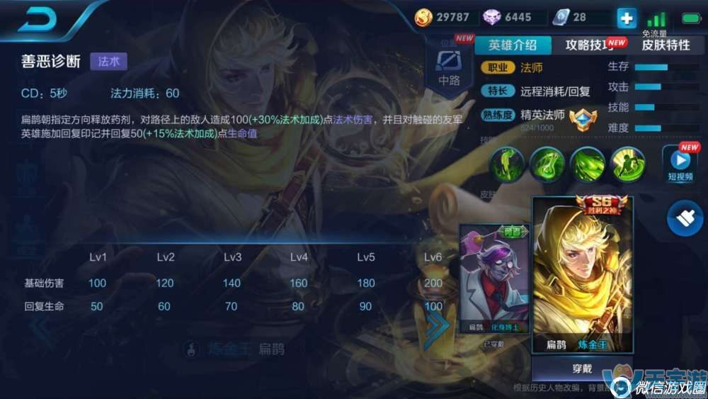 王者荣耀扁鹊怎么打？最毒砒霜扁鹊出装打法解析