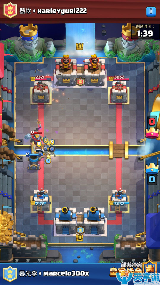 皇室战争2V2自闭卡组推荐：双重火箭X弩流玩法解析