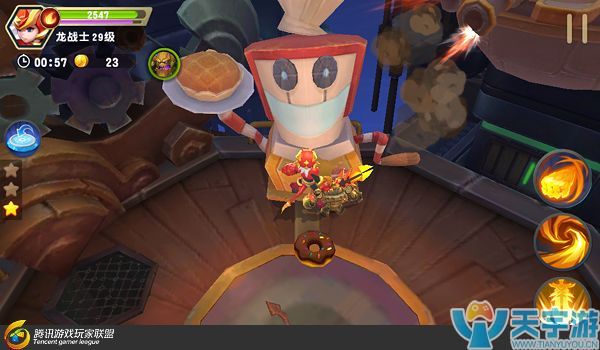 《梦想召唤王》普通关卡第三章第4关怎么过？3-4机械工厂通关技巧