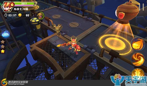 《梦想召唤王》普通关卡第三章第4关怎么过？3-4机械工厂通关技巧