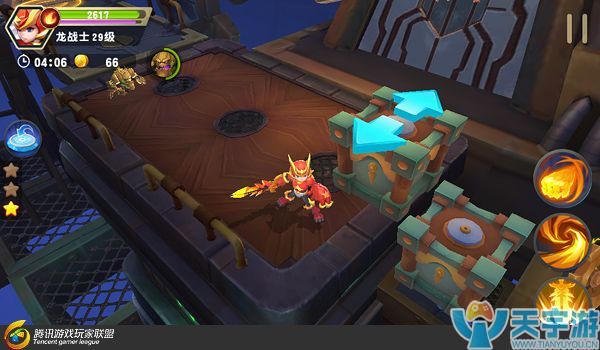 《梦想召唤王》普通关卡第三章第4关怎么过？3-4机械工厂通关技巧