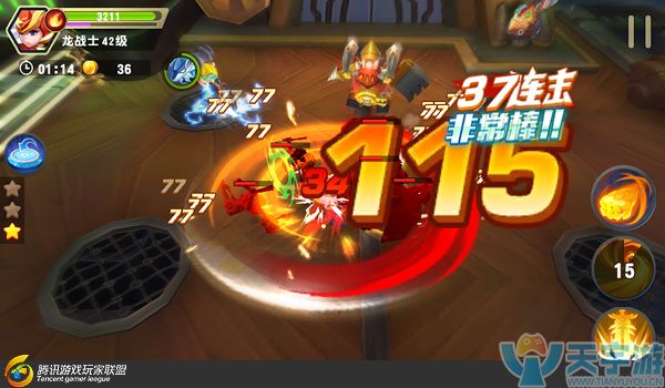 《梦想召唤王》普通关卡第三章第7关怎么过？3-7正面战争通关技巧