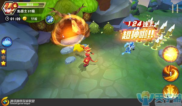 《梦想召唤王》普通关卡第5章第1关怎么过？5-1森林危机通关技巧