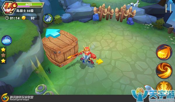 《梦想召唤王》普通关卡第5章第2关怎么过？5-2能量水晶通关技巧