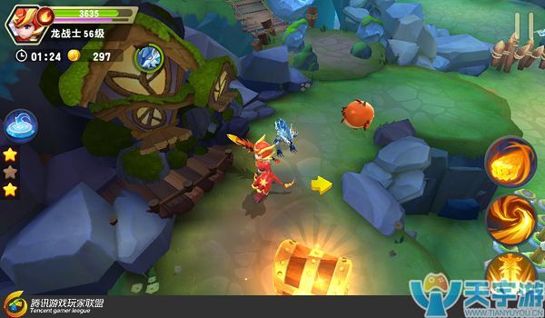 《梦想召唤王》普通关卡第5章第2关怎么过？5-2能量水晶通关技巧