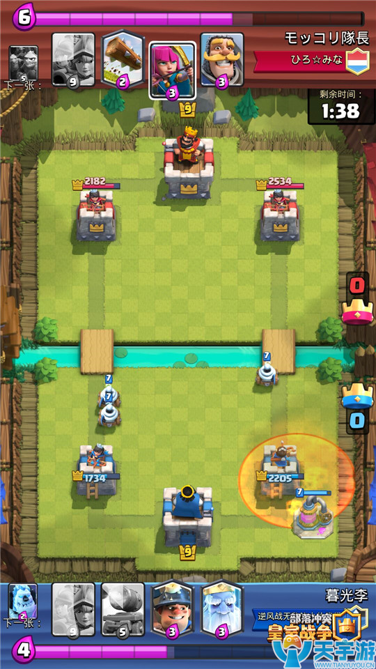 皇室战争加农炮战车卡组推荐：战车三火枪轰炸流玩法解析