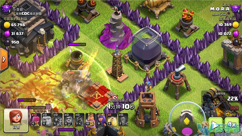 部落冲突如何正确使用炸弹塔？速九本炸弹塔玩法解析