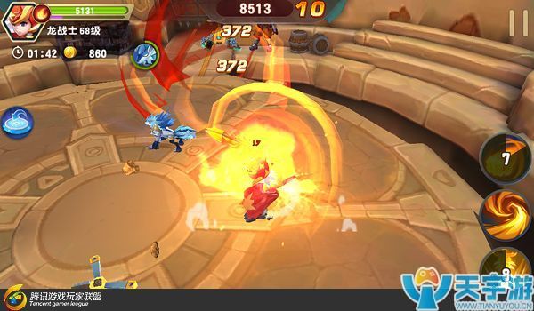 《梦想召唤王》龙战士有哪些技能？龙战士技能解读