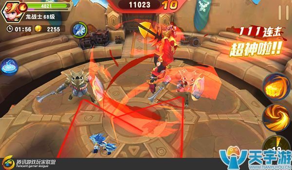 《梦想召唤王》龙战士有哪些技能？龙战士技能解读