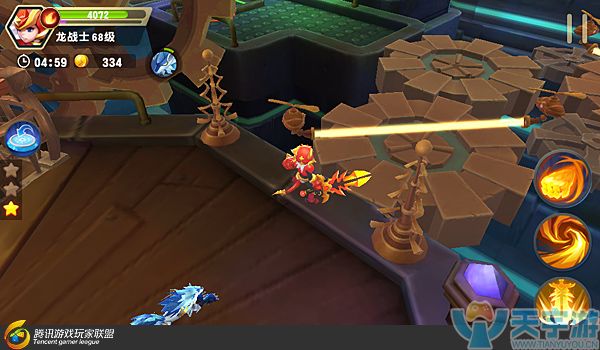 《梦想召唤王》普通关卡第6章第5关怎么过？6-5绝命逃亡通关攻略