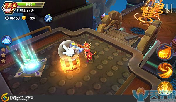 《梦想召唤王》普通关卡第6章第5关怎么过？6-5绝命逃亡通关攻略