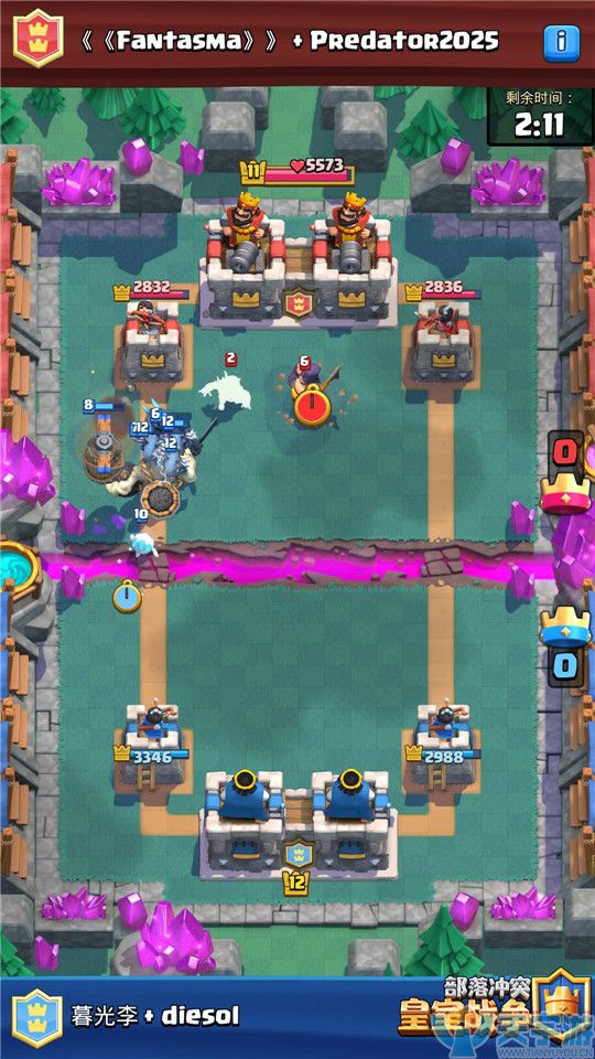 皇室战争2V2卡组推荐:国王攻城皮卡流突袭防反 皇室战争2V2卡组推荐:国王攻城皮卡流突袭防反