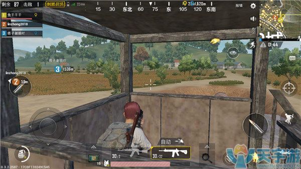 《绝地求生：刺激战场》P城麦田区最佳埋伏点