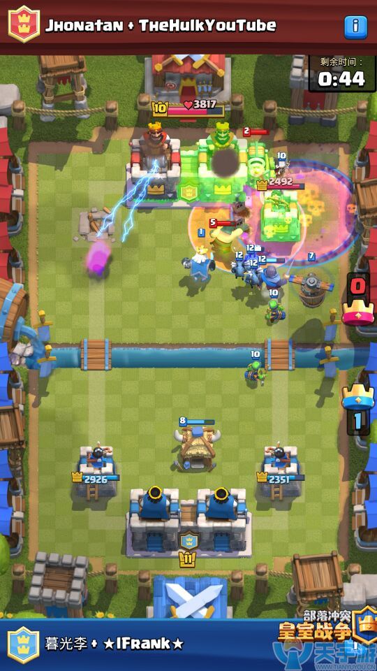 皇室战争皇家幽林2V2怎么玩？皇家幽林2V2搭配克制详解