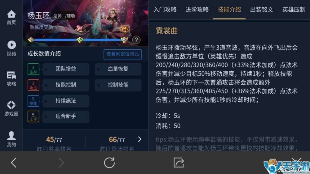 王者荣耀辅助杨玉环玩法 杨玉环辅助出装