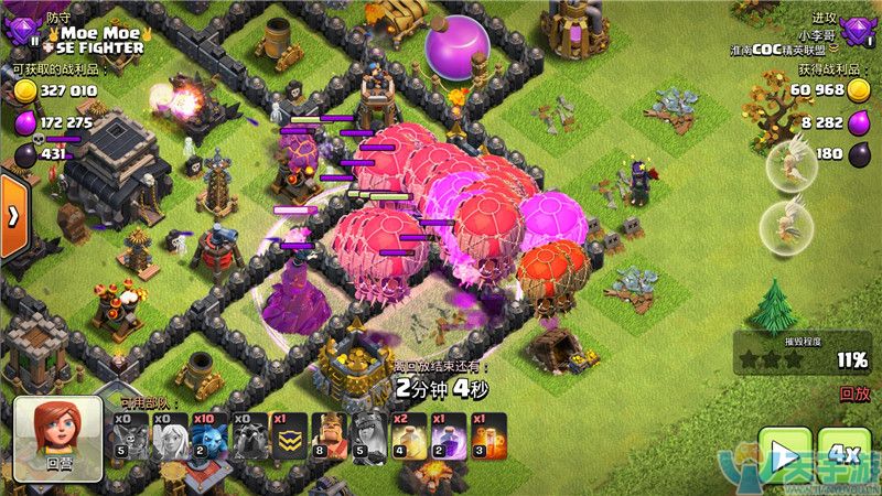 部落冲突九本中期热门上分流派玩法解析