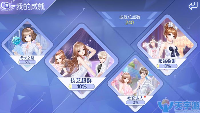 QQ炫舞手游如何快速积累点券金币？成就任务详解