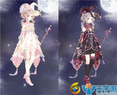 《奇迹暖暖》双色定制染色套装盘点（一）