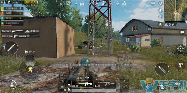 《绝地求生：刺激战场》四排如何配置组内战士？